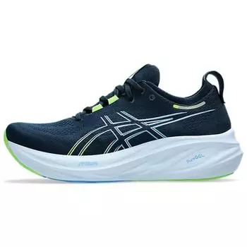 Asics Gel Nimbus 26 Wide French Blue Electric Lime 43.5