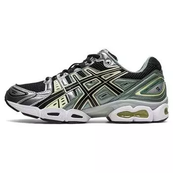 Asics Gel Nimbus 9 Black Green Yellow Silver 40.5