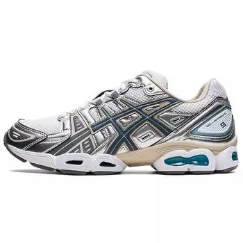 Asics Gel Nimbus 9 White Steel Grey 42