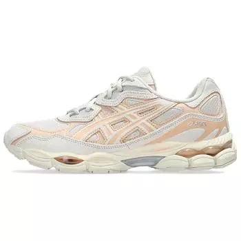 Asics GEL NYC Abrasion Resistant Low Top Casual Running Shoes Unisex Greige 37