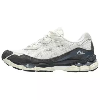 ASICS Gel NYC White Smoke Grey Unisex Sneakers 1203A383-111 40.5