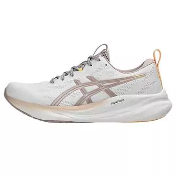 Asics GEL PULSE 16 Shock Absorbers Low Top Running Shoes Women s White Gray 37