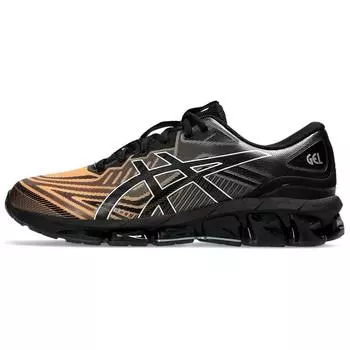 Asics GEL Quantum 360 7 Anti Slip Wear Resistant Low Top Casual Running Shoes Men s Black Orange 40.5