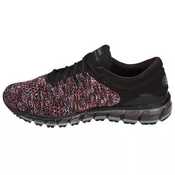 ASICS Gel Quantum 360 Knit 2 Black Classic Red Мужские кроссовки Stone-Grey T840N-9023