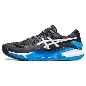Asics Gel Resolution 9 Black Blue 41.5