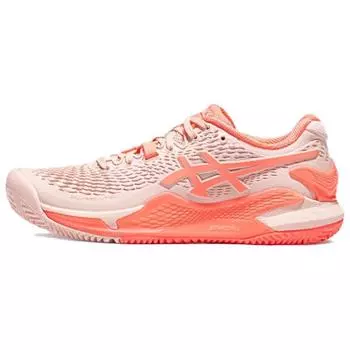 Asics Gel Resolution 9 Clay Pearl Pink Sun Coral Women s 39.5