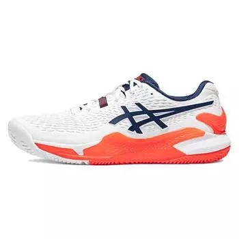 Asics Gel Resolution 9 Clay White Blue Expanse 42.5