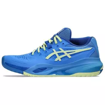 ASICS Gel Resolution X Blue Coast Huddle Yellow Women Sneakers 1042A279-400 37