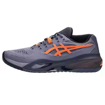 ASICS Gel Resolution X Широкие Серовато-фиолетовые Нова Оранжевые Мужские Кроссовки 1041A487-500 44.5