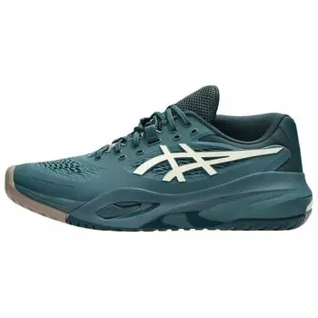 ASICS Gel Resolution X Wide Saxon Green Birch Men Sneakers 1041A487-300 40