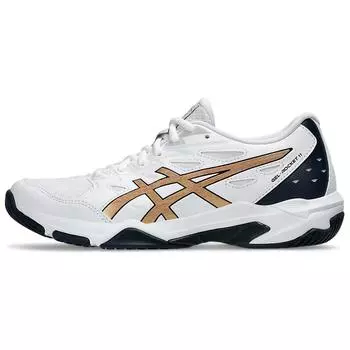 ASICS Gel Rocket 11 белые чисто золотые женские кроссовки 1072A093-104