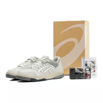 Asics Gel Spotlyte LOW Slip Resistant, Abrasion Resistant, Lightweight Low Top Vintage Basketball Shoes Unisex Greige 42.5