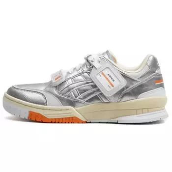 Asics Гель Spotlyte Low V2 Серебристо-белый оранжевый 42.5