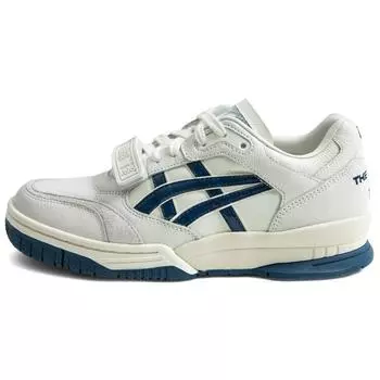 Asics Gel Spotlyte Vintage Basketball Shoes Unisex Low Top Blue Red 40