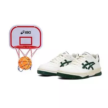 Asics Gel Spotlyte Vintage Basketball Shoes Unisex Low Top Forest Green 40.5