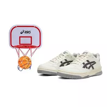 Asics Gel Spotlyte Vintage Basketball Shoes Unisex Low Top Stone Gray 40