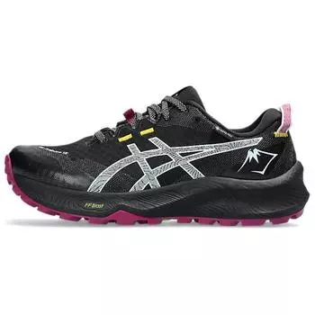 ASICS Gel Trabuco 12 GORE-TEX Black Light Blue Blackberry Women Sneakers 1012B607-001 39