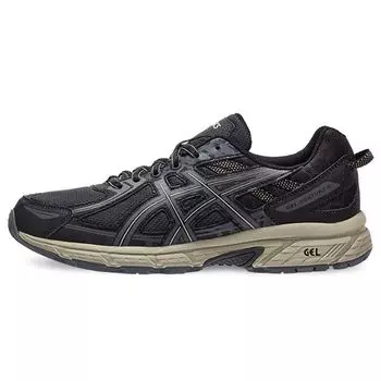 ASICS Gel Venture 6 Black Tan Мужские кроссовки темно-серые Feather-Grey T7G1N-9095