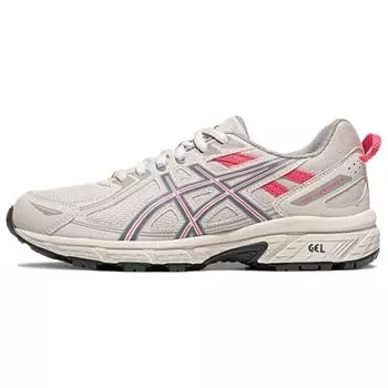 Asics Gel Venture 6 Low Top Trail Running Shoes Women s Gray Pink 35.5