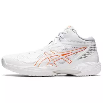 Asics Gelhoop V14 Низкие кеды Износостойкие Белые 42.5