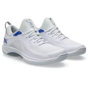 ASICS GLIDE NOVA FF 4 Basketball Shoes Unisex Size 100 Size 2E 1063A105, Adult, (White/Sapphire), 24.5 cm,