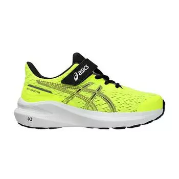 Asics Кроссовки детские GT 1000 13 PS Safety Yellow, черные 1014A344-750 27