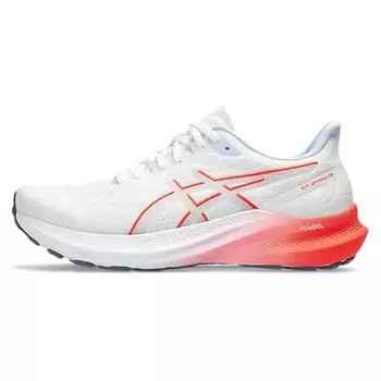 Asics GT 2000 12 White Sunrise Red Women s 39.5