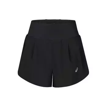 Asics Универсальные дышащие спортивные шорты с высокой талией, женские, черные 2012D035-001 M