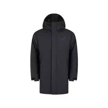 Asics Hooded Warm Water-Resistant Sports Down Jacket Men Jacket Black 2031E870-001 L