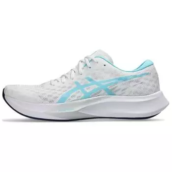 Asics Hyper Speed 4 белые синие женские кроссовки ярко-голубые 1012B677-100 39