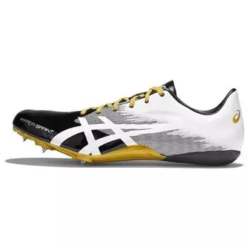 Asics Hyper Sprint 7 White Black Gold 40