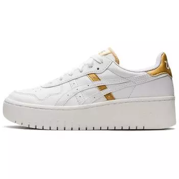 Asics Japan S Platform White Gold Women s 40.5