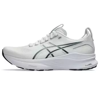 Asics Эксклюзивные кроссовки GEL-KAYANO 32 для бега, серебристые, мужские, 26.5, 2E, белоснежные