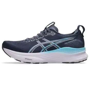 Asics Эксклюзивный официальный магазин 32 Беговые Кроссовки GEL-KAYANO для женщин, 23.0 E, Midnight/Stillwater