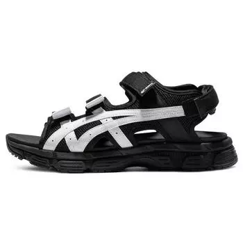 Asics Kahana Sd 2 Fashion Retro Sports Unisex Sandals Black White 37.5