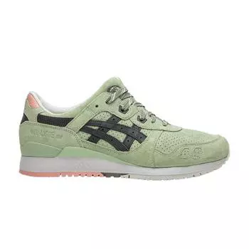 ASICS КОНЕЦ. Кроссовки унисекс Wasabi из коллаборации с Gel Lyte 3 Зеленый Зеленый-Gecko Taupe-Серый H7LPK-8512