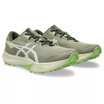 Asics Кроссовки для бега Fuji Lite 6, размер 300 2E, 1011C086, мужские, (Хаки/Кремовый), 28,0 см,