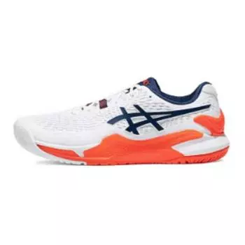Asics Кроссовки мужские Gel Resolution 9 Wide White Blue Expanse Koi 1041A376-102 41.5