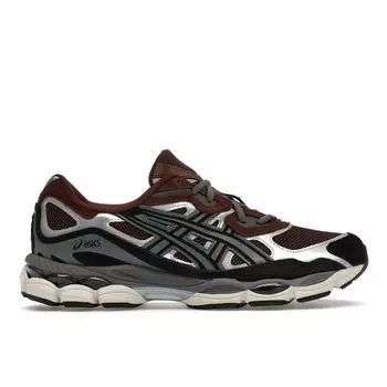 Кроссовки унисекс ASICS Gel NYC Красновато-коричневый / Серо-бежевый 1203A383-200 45