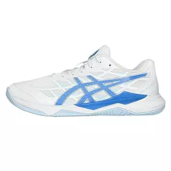Asics Кроссовки унисекс Gel Tactic 12 2E Wide Белый Синий Берег 1073A071-103 40.5