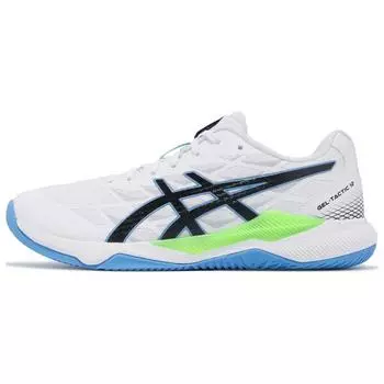 Кроссовки ASICS Gel Tactic 12 White Lime Burst Unisex 1073A058-102 44