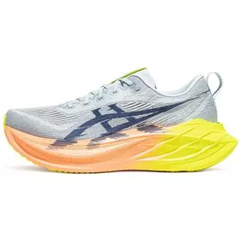 Asics Кроссовки унисекс Superblast 2 Paris Синий Холодный-Серый Безопасность-Желтый 1013A150-750 36