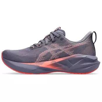 Asics Кроссовки женские Novablast 5 серо-фиолетовые коралловые рифовые 1012B765-500 38