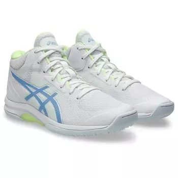 ASICS LADY GELFAIRY 9 Basketball Shoes Unisex Size 104 2E 1062A007, Adult, (White/Blue Bliss), 26.0 cm,