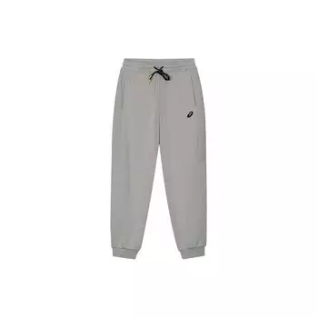 Asics Logo Mid-Waist Drawstring Cuffed Casual Knitted Sports Pants Men pants Gray 2031D741-020 L