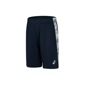 Asics Logo Print Knit Sports Shorts Men Shorts Navy 2031C949-401 S
