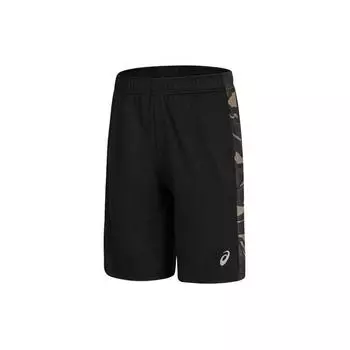 Asics Logo Print Knit Sports Shorts Men shorts Black 2031C949-001 M