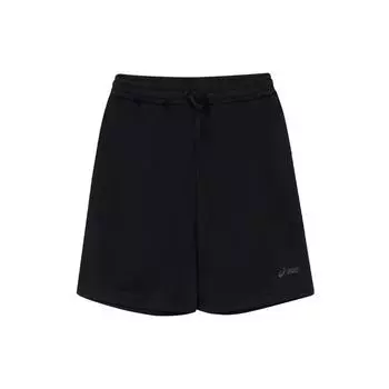 Asics Logo Print Straight Leg Sports Shorts Unisex Shorts Black 2203A262-001 M
