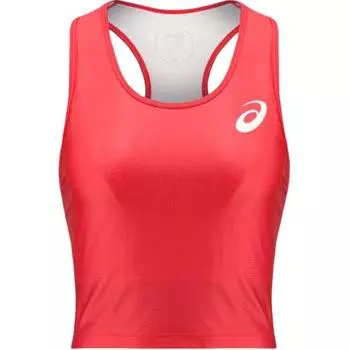 Asics Логотип для улицы, повседневный спортивный жилет, женские жилеты, красный 2012C713-601 XS