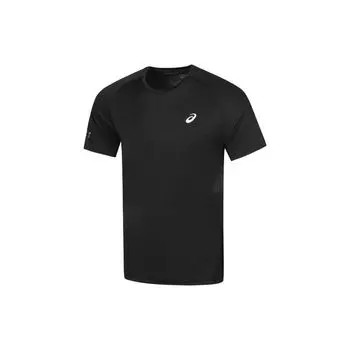 Asics Luminous Logo Printed Short Sleeve Crew Neck T-Shirt Men Tops 2011C974-001 M